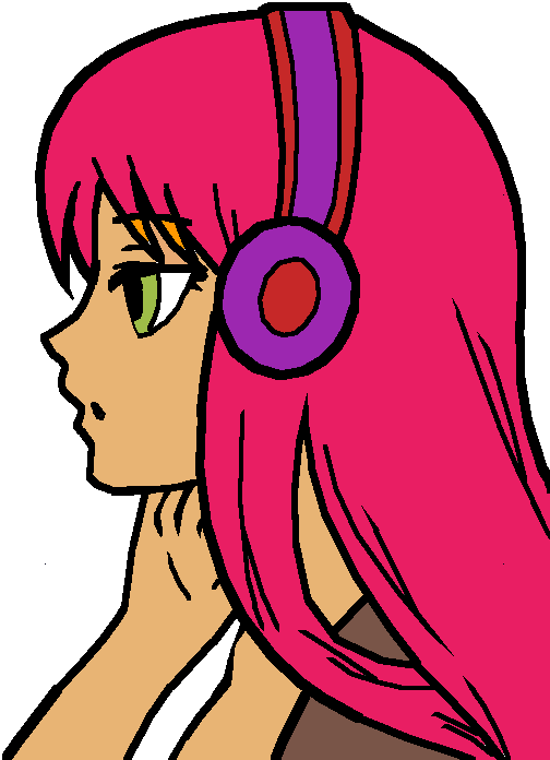 Anime Girl Drawing Easy (504x696)