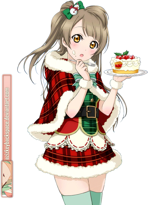 #201' Minami Kotori Sr - Love Live Kotori Christmas (640x901)