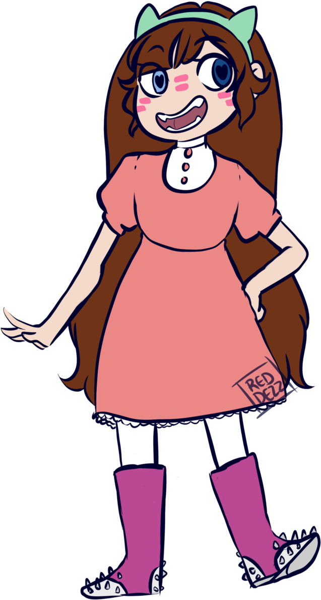 Star Vs The Forces Of Evil Au By Hair-dye - Star Vs The Forces Of Evil Star (645x1240)