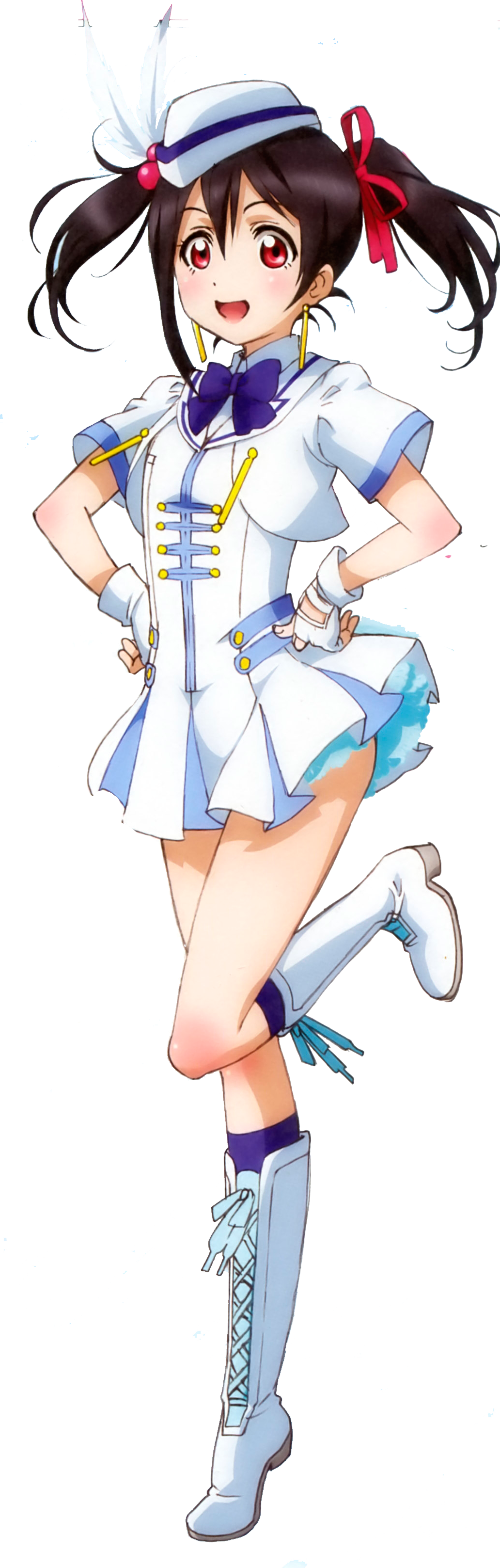 Ll Renders Nico Wonderful Rush - Love Live Nico Wonderful Rush (1032x3234)