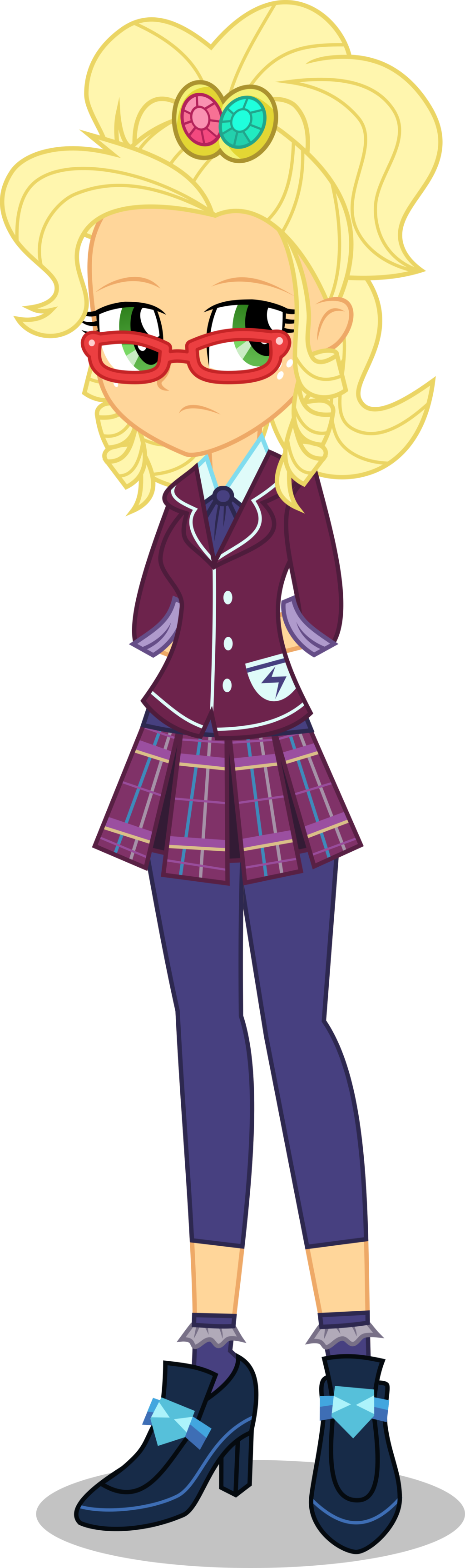 [au] Apple Jack By Limedazzle - Appla Jack Equestria Girls (1024x3450)