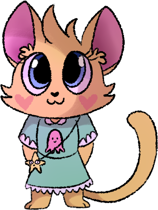 The Forces Of Evil - Cat (626x760)