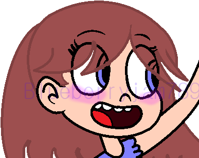 Blythe In Star Vs The Forces Of Evil Style - Cartoon (392x362)