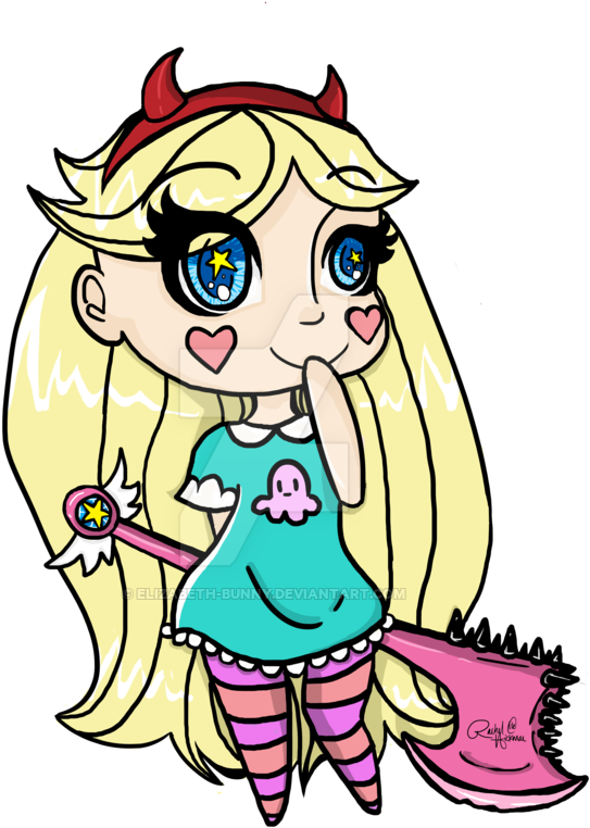 Star Vs The Forces Of Evil By Elizabeth-bunny - Cartoon (600x900)