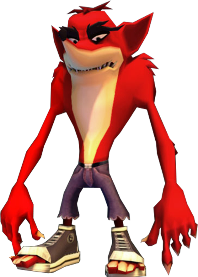 Evil Crash - Crash Bandicoot Evil Crash (631x884)
