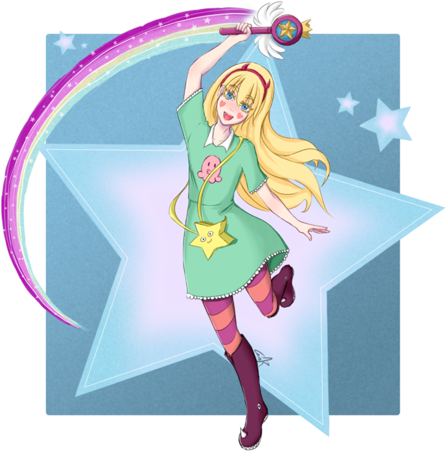 Star Vs The Forces Of Evil By Caindream - Mmd Star Vs The Forces Of Evil (893x894)