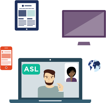 Interpreters, And Their English And Non-english Speaking - Transperfect Connect (500x500)