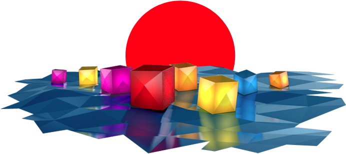 Left Hands And Lanterns - Graphic Design (709x342)