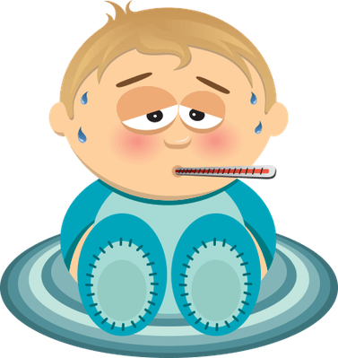 Fever Ii - Fever Clipart Png (377x399)