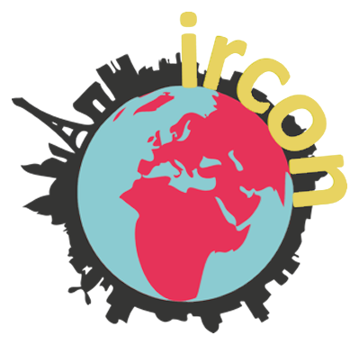 Ircon Translation Was Born In Paris, When Two Translator - White And Black Globe (399x383)