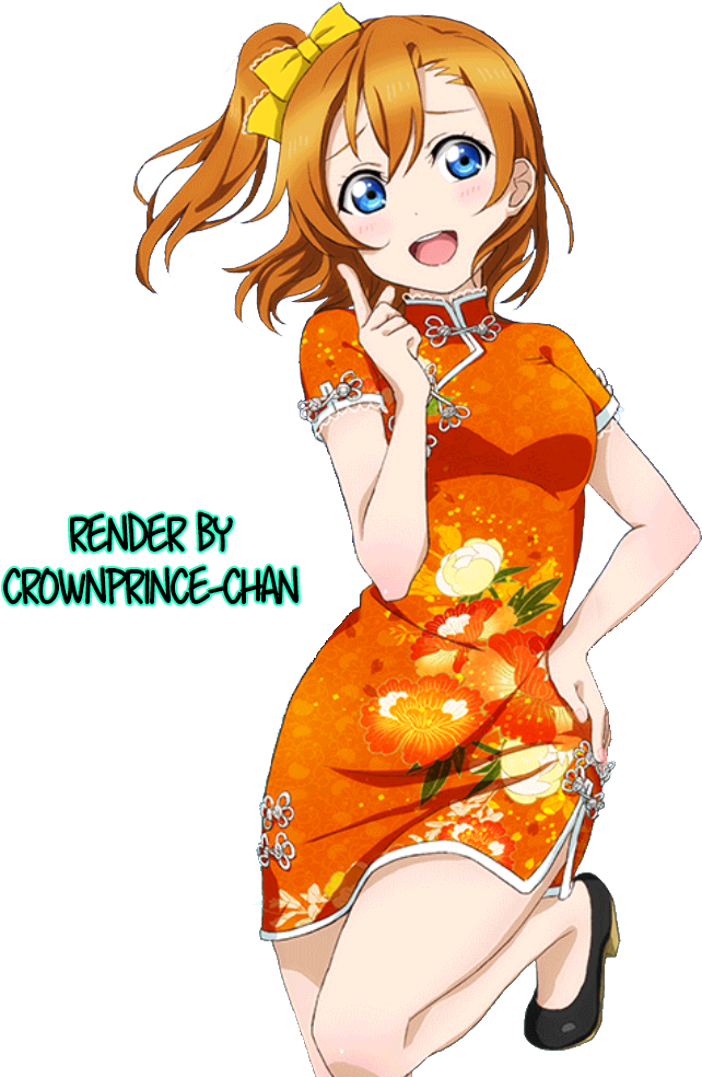 [render] Kousaka Honoka - Love Live Maki's Shoes (768x996)