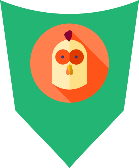 Hen Don't Steal Our - Illustration (488x587)