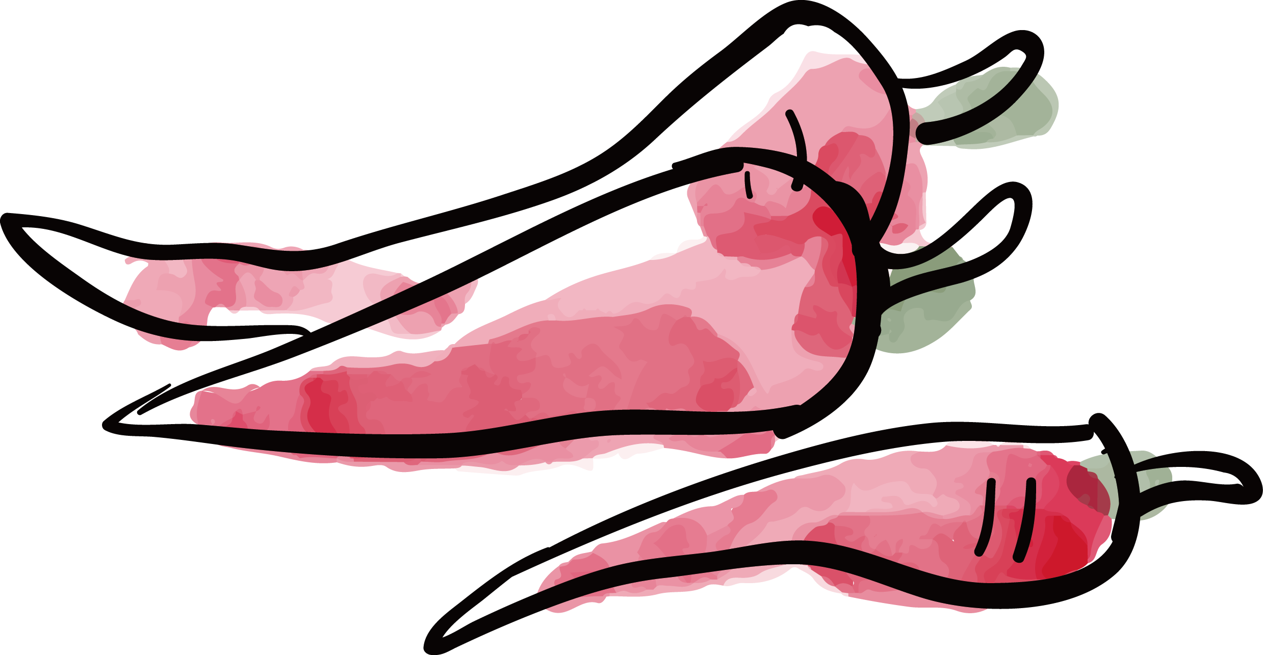 Chili Con Carne Vegetable Capsicum Annuum Clip Art - Chili Con Carne Vegetable Capsicum Annuum Clip Art (2477x1285)