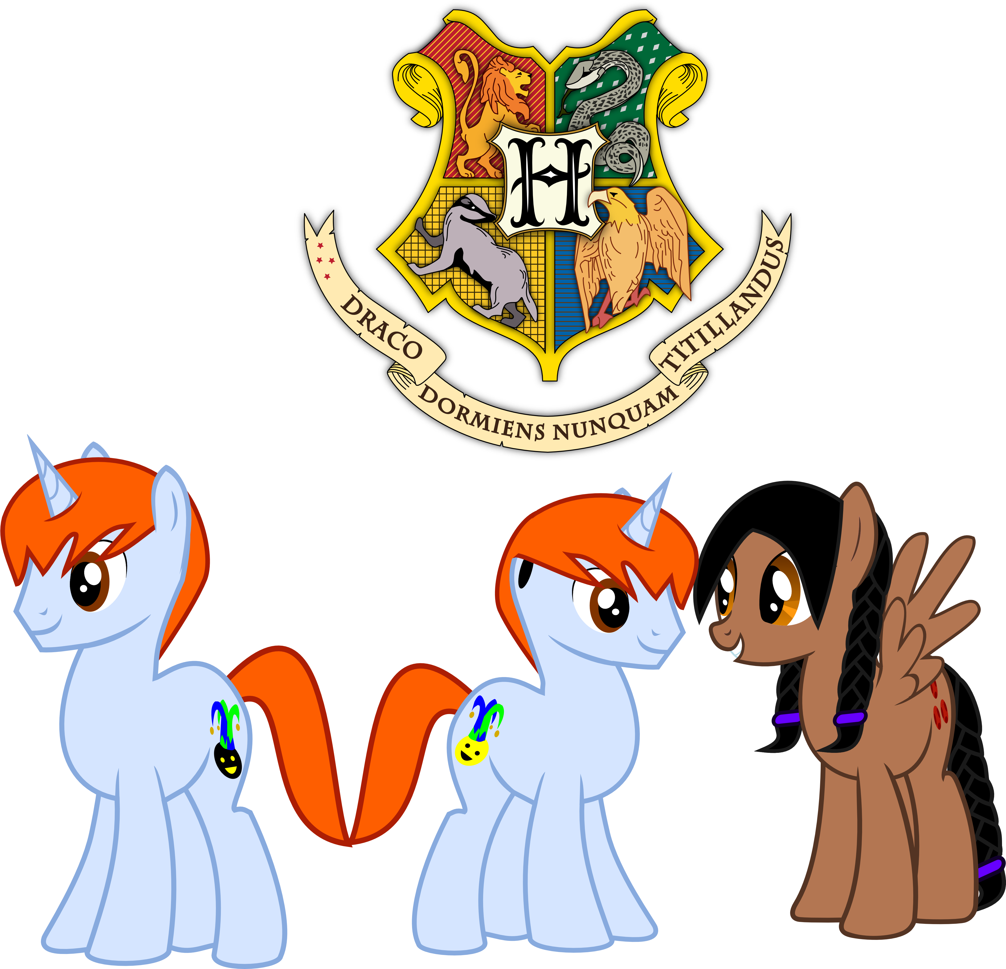 Harry Potter Ponified 11 By Asdflove Harry Potter Ponified - Hogwarts School Of Witchcraft And Wizardry (4076x4279)
