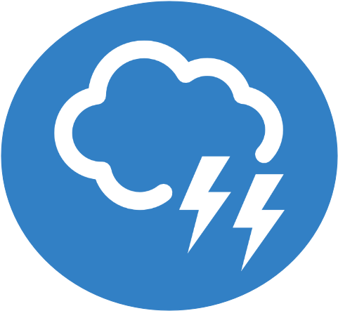 Hail And Wind Damage - Facebook Messenger Icon (500x500)