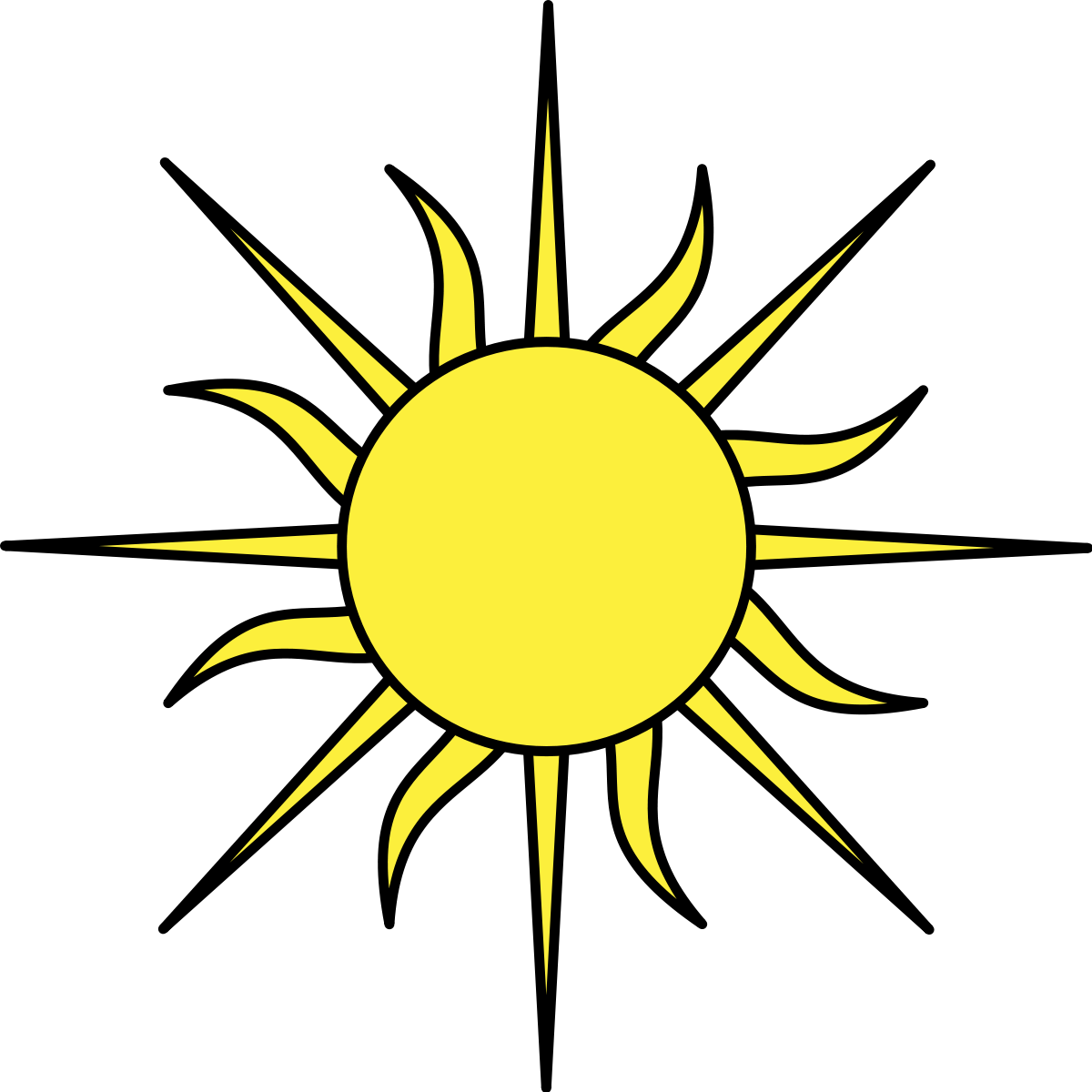 Sun Vector (1200x1200)