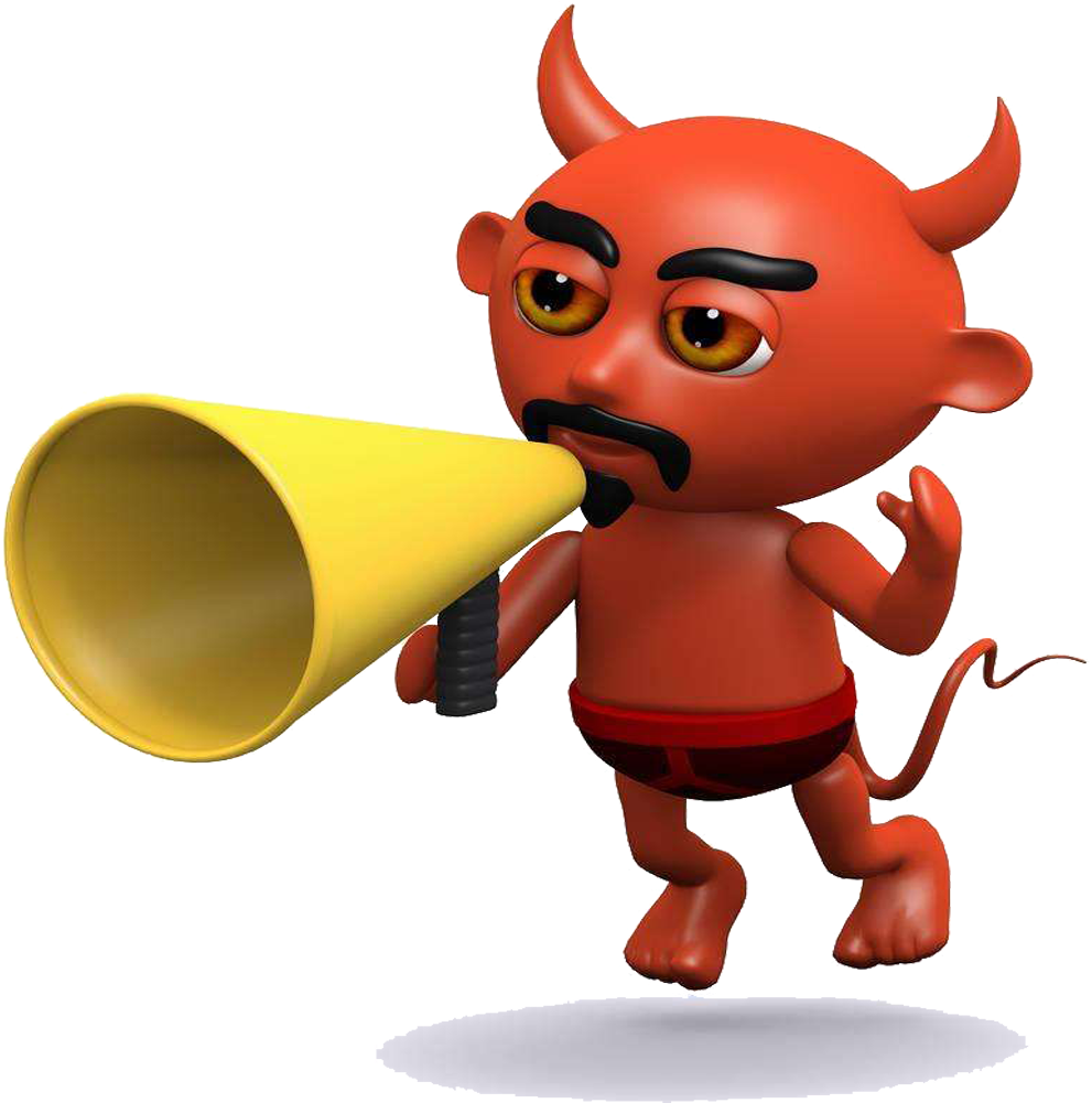 Satan Clip Art - Satan Clip Art (1000x1000)