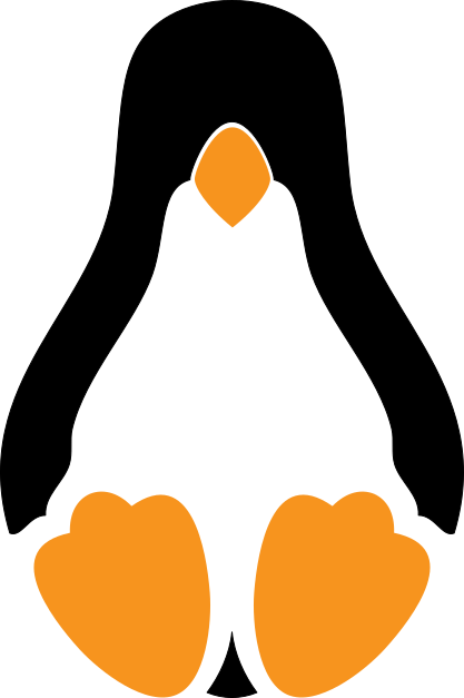 Amd Clipart Penguin - Tux Linux Modern (417x627)