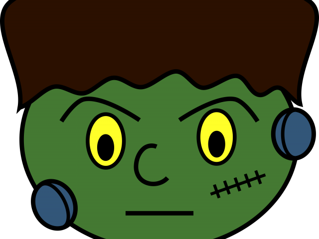 Hair Clipart Frankenstein - Clip Art (640x480)