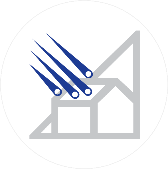 Hail Damage Contact Us Today - Circle (600x600)