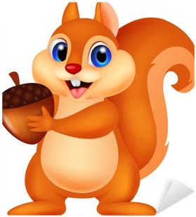 Squirrel Nut Cartoon (400x400)