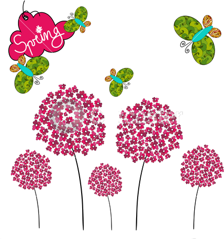 Cute Spring Time Png By Hanabell1 - Cute Spring Time (450x464)