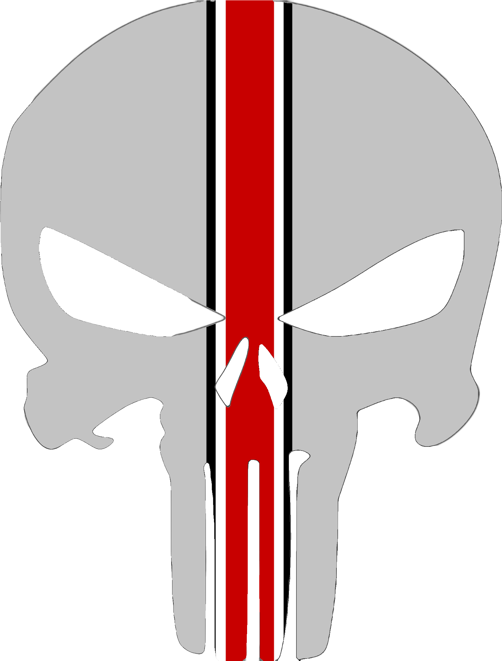 Skull Buck Eye Stripe Image - Punisher (2113x2113)