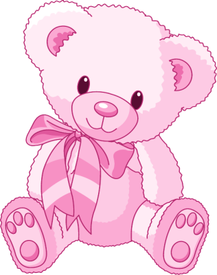 ‿✿⁀°pink Things°‿✿⁀ - Cute Teddy Bear For Drawing (316x401)