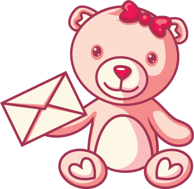 Free Vector Teddy Bears Set [png] - Teddy Bear (386x375)