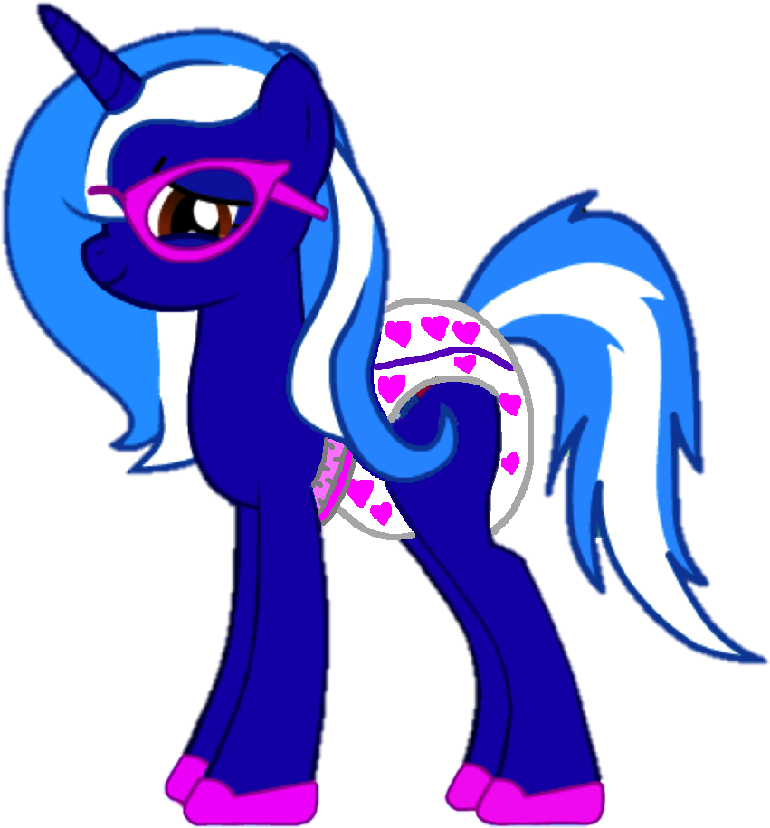 Flare Azul Wearing Pull-ups By Lunafan88 - Cartoon (858x931)