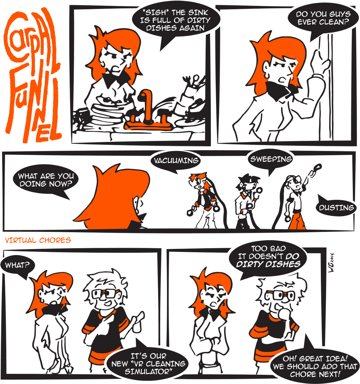 Comics By Will Griswell And Property Of Funnel - Cartoon (1200x1263)