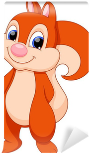 Cartoon Happy Squirrel (400x400)