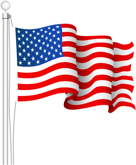 United States Flag Png Clipart Picture - United States Flag Clipart (901x1024)