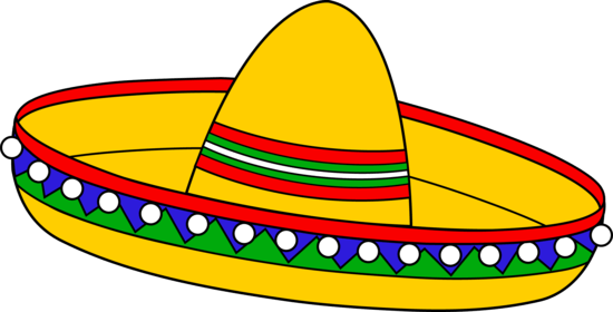 Fiesta Border Mexican Border Clip Art Fiesta Background - Cinco De Mayo (550x280)