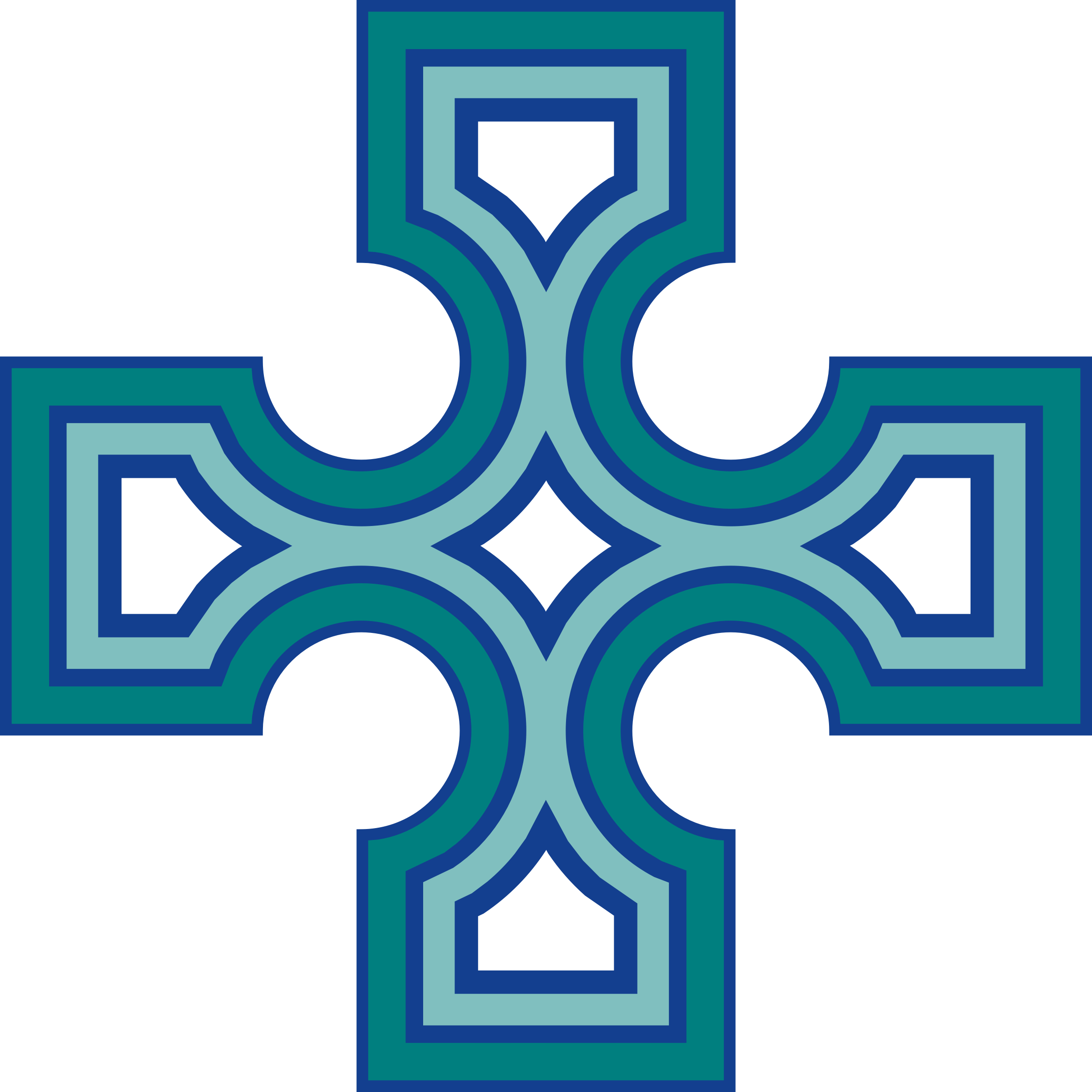 Cross In Layers - Icon (2400x2400)