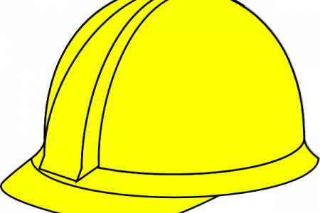 Pin Hard Hat Clipart - Hard Hat (450x300)