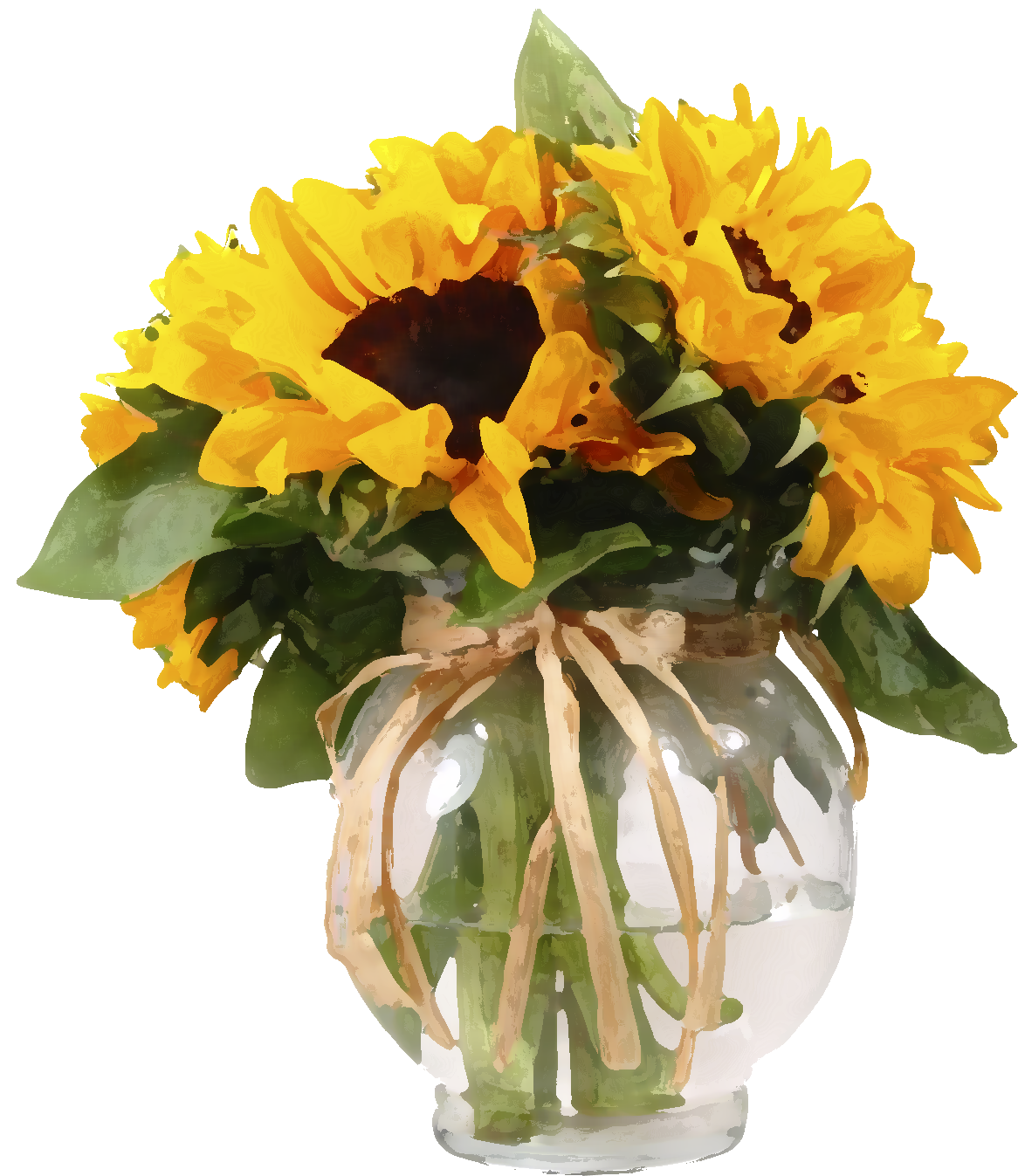 Png形式でダウンロード - Common Sunflower (1166x1347)
