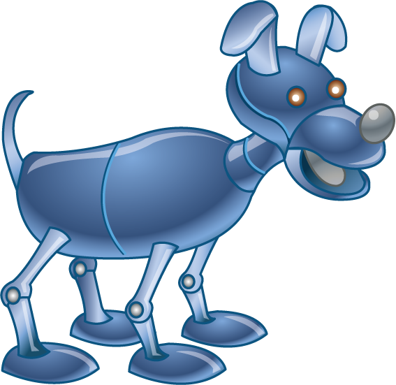 Dog Clipart Clipart Clip Art - Dog Robot Clip Art (567x551)