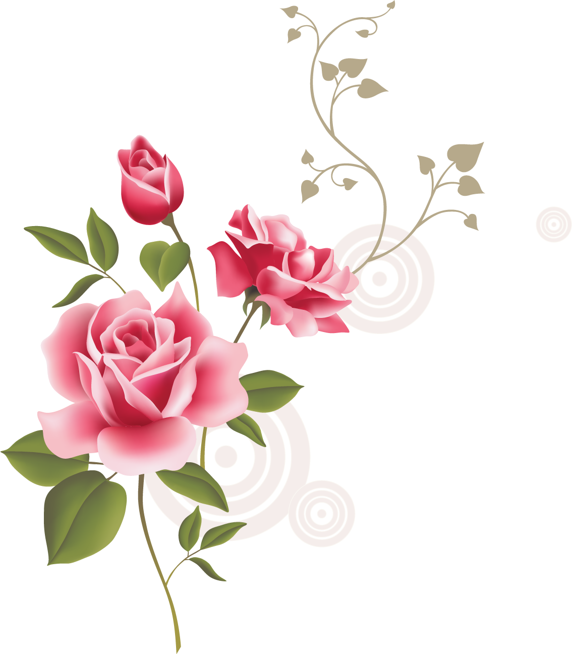 Png形式でダウンロード - バラ の 花 の 絵 (1134x1296)