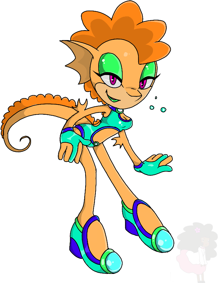 Aquanetta The Seahorse By Poisonflavoredgirls - Illustration (720x960)