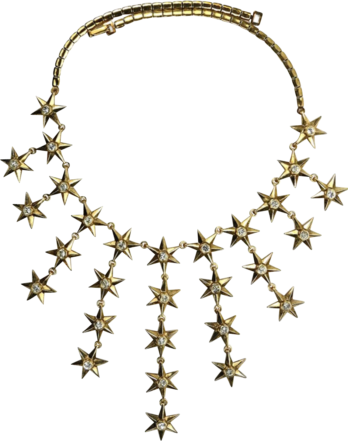 Trifari 'alfred Philippe' Six-pointed Stars Pendants - Jewellery (1449x1449)