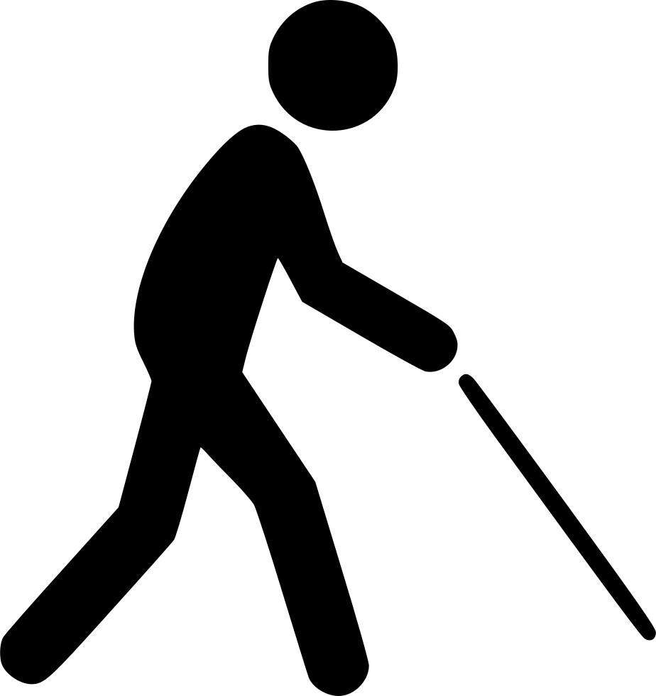Blind Man Comments - Blind Man Png (924x980)