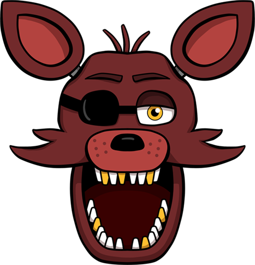 Five Nights At Freddy's Foxy Shirt Design By Kaizerin - Five Nights At Freddy's Foxy Face (500x521)