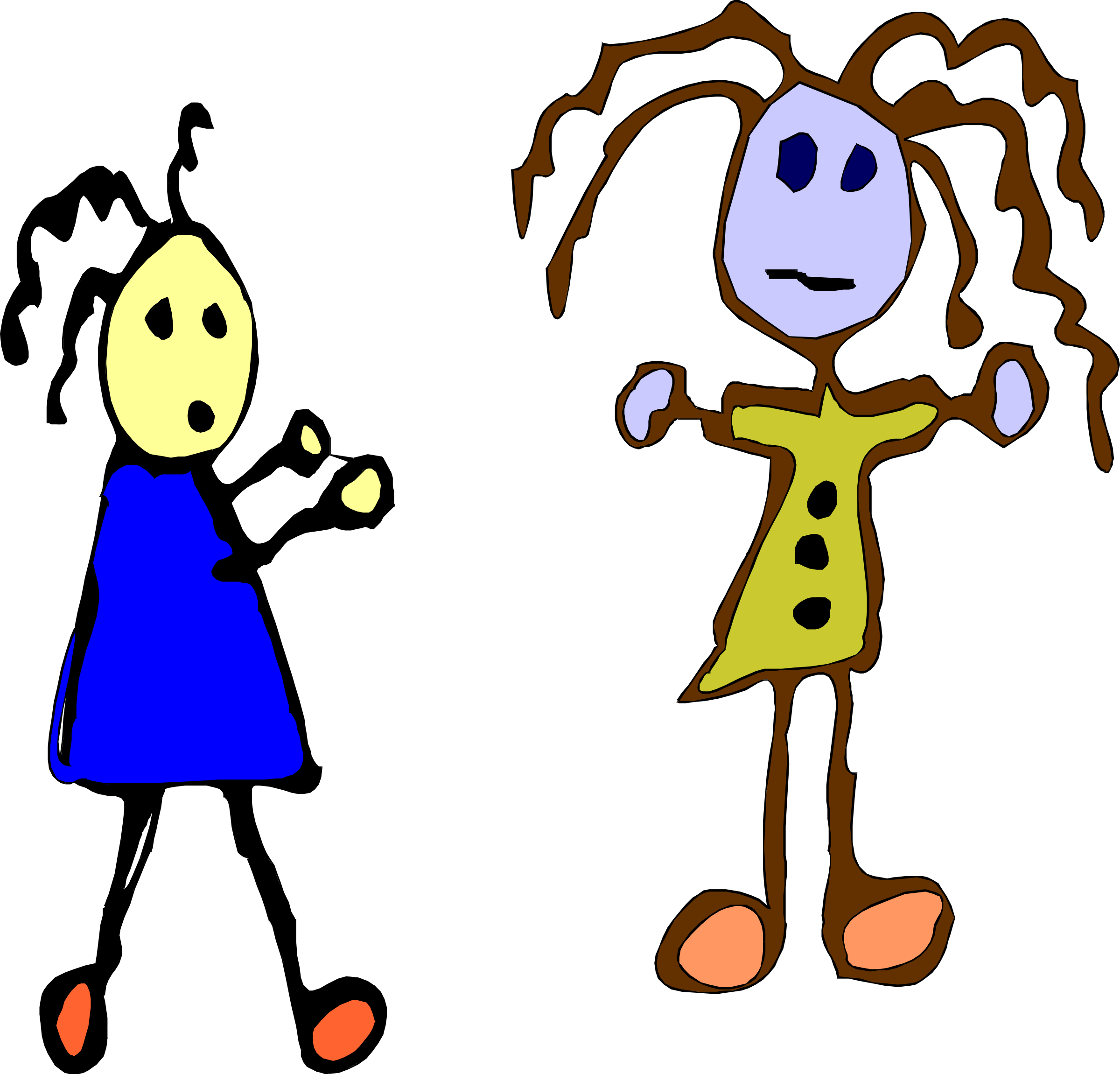 Fight Clipart Aggressive Child - Passive Clip Art (2400x2301)