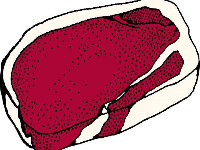 Meat Clipart Cow Meat - Clipart Beef (640x480)