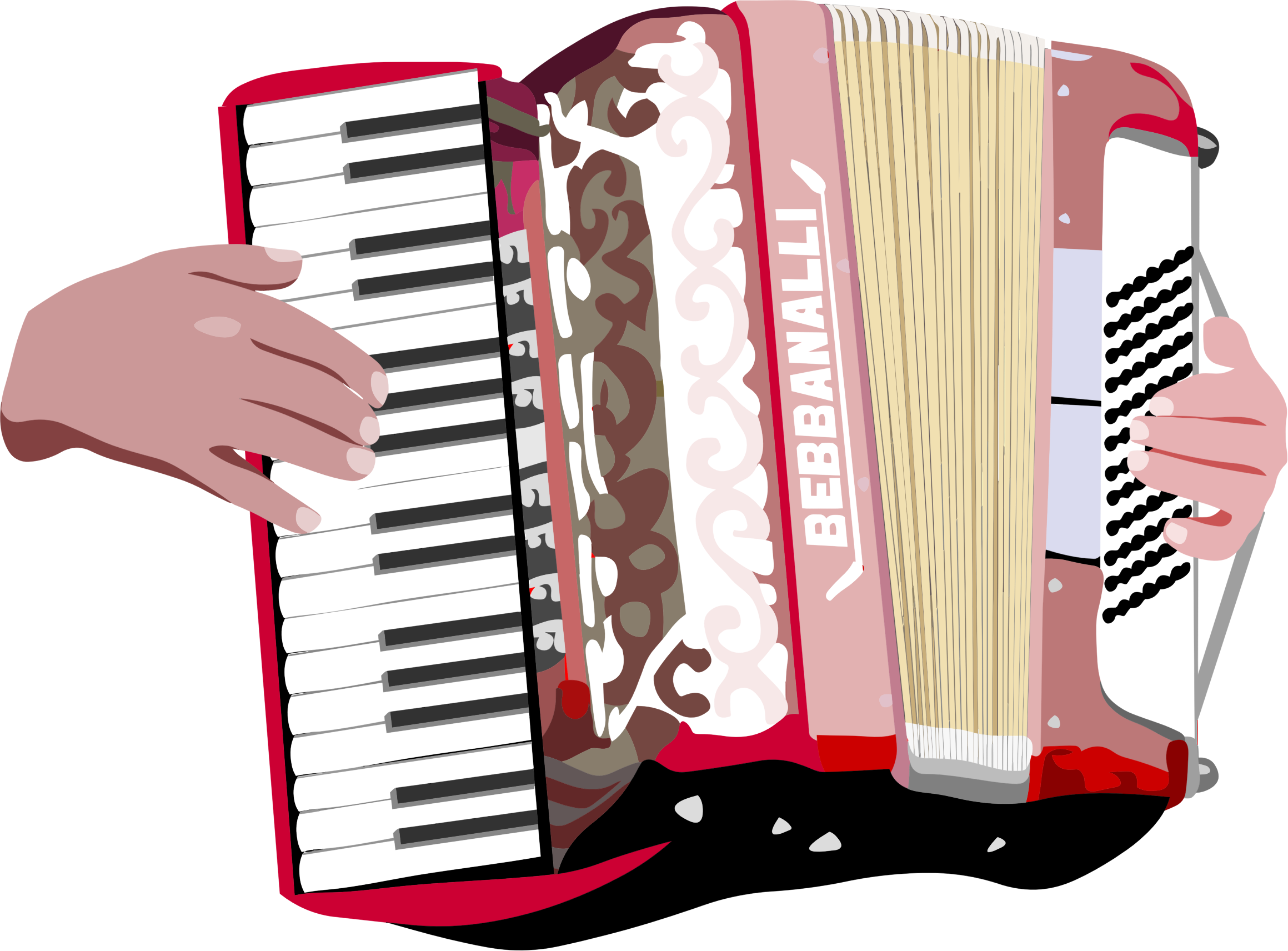 Accordion Player - Air Accordion Original Shirt (2319x1712)