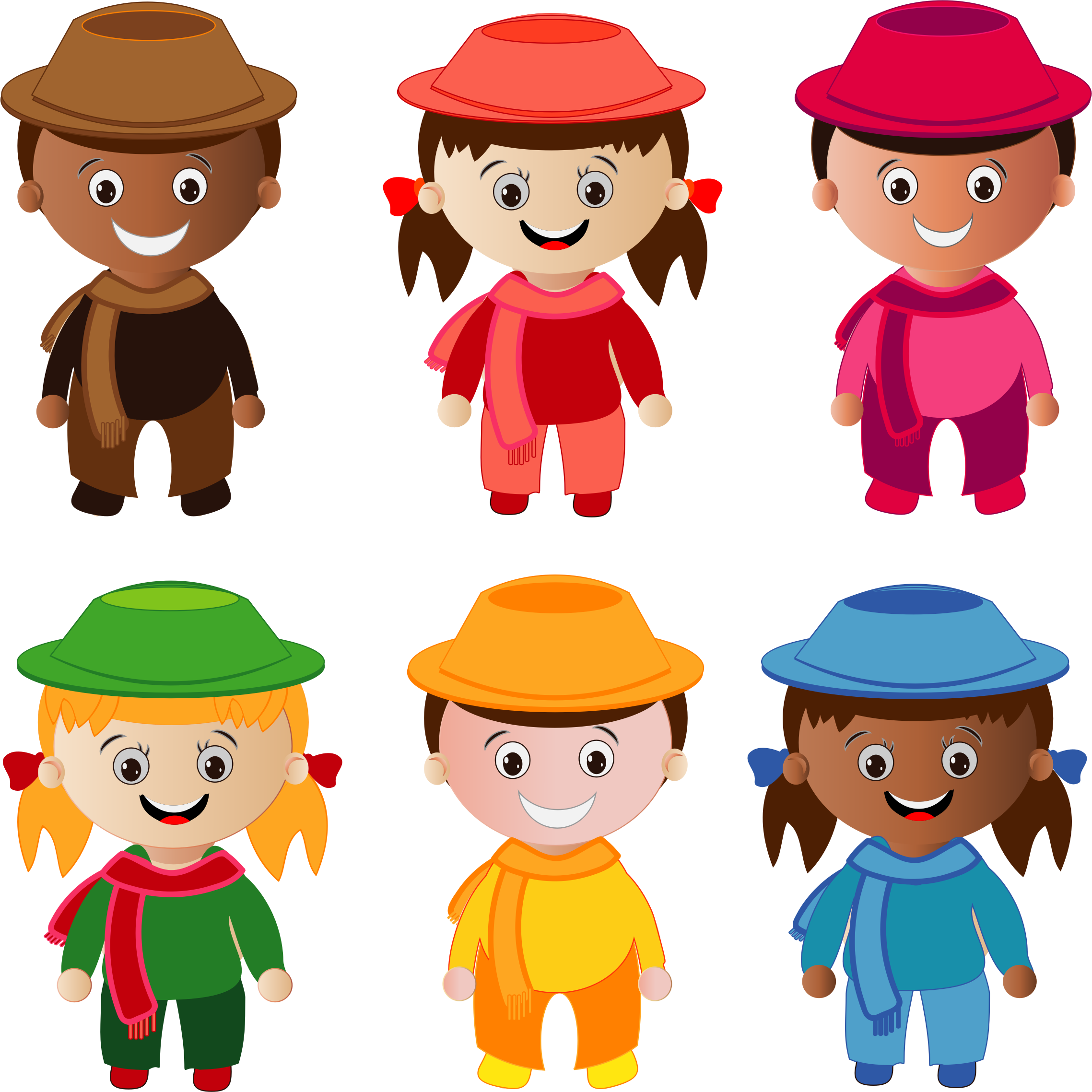Winter Clip Art For Kids Picture Medium Size - Kids Vector Png (2277x2277)