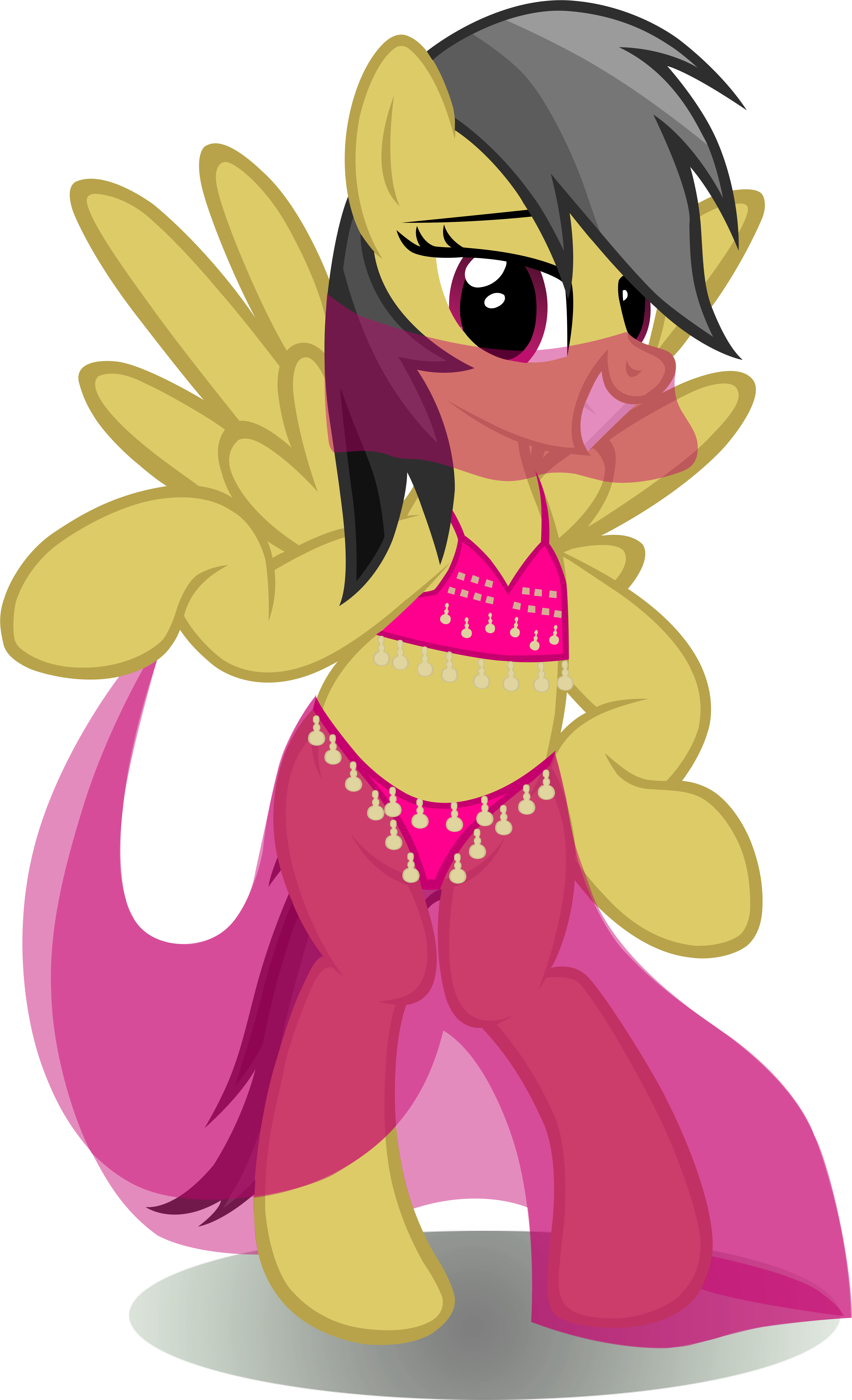 Daring Do Belly Dancer By Hunterz263 Daring Do Belly - My Little Pony Belly Dancer (5000x7930)
