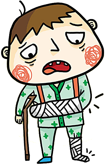 Cartoon Drawing Wound Illustration - Cartoon Drawing Wound Illustration (600x600)