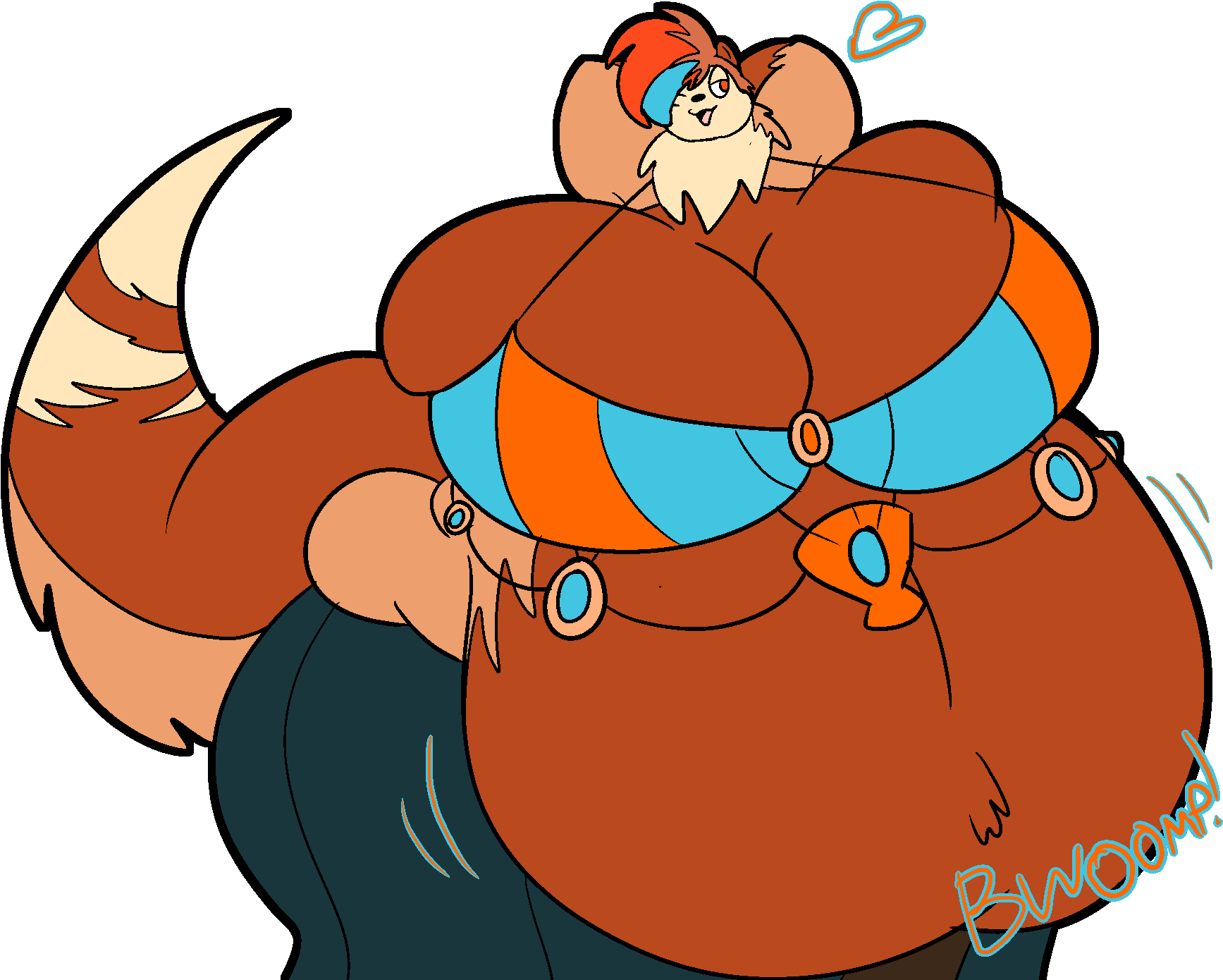 Otter Belly Dancer [patreon] - Dance (1773x1415)